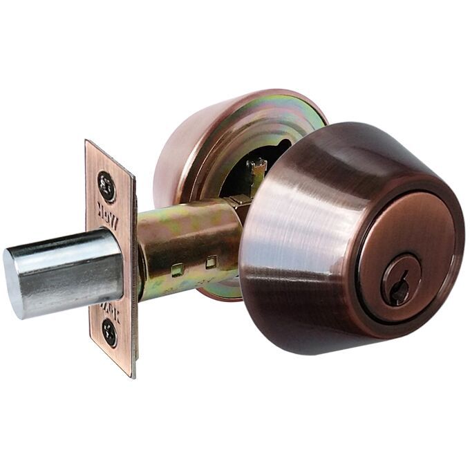 供应不锈钢呆锁 闭锁 双头门锁 辅助锁 deadbolt locks