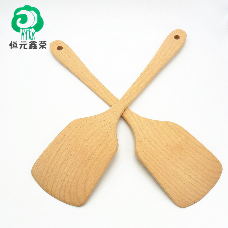 恒元鑫荣木餐具木厨具欧式木铲榉木锅铲
