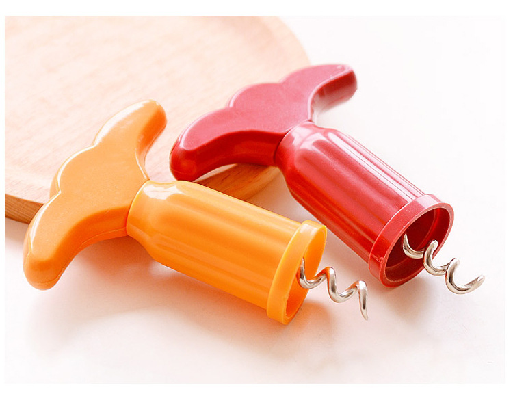 t 加厚大号的红酒开瓶器 塑料起瓶器葡萄酒起子红酒钻logo定制