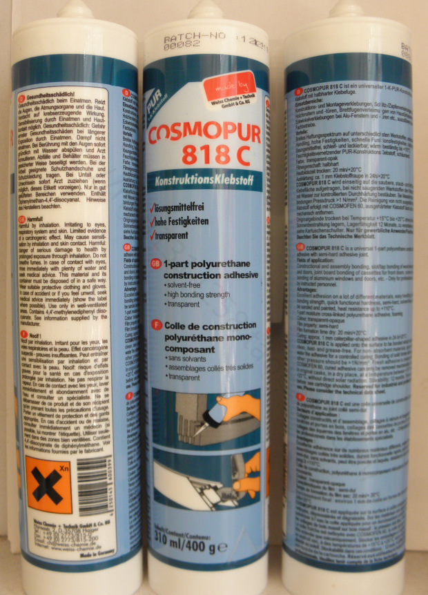 德国卫仕组角胶cosmopur 818c 聚氨酯胶粘剂图片_8