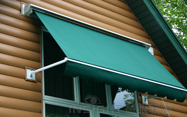 沈阳哪里卖遮阳棚布的,我是广告公司的,客户要做一个带伸缩架子的遮阳