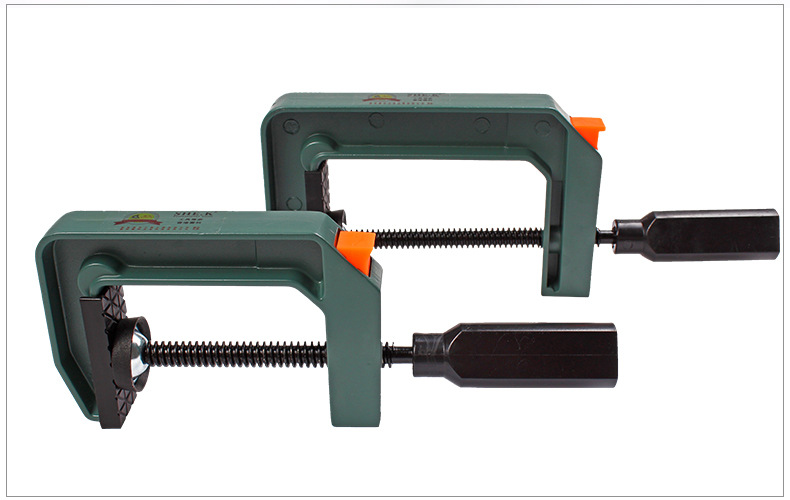 赛科铝合金g字夹c型木工夹固定夹具模具锻钢夹子台钳工字夹