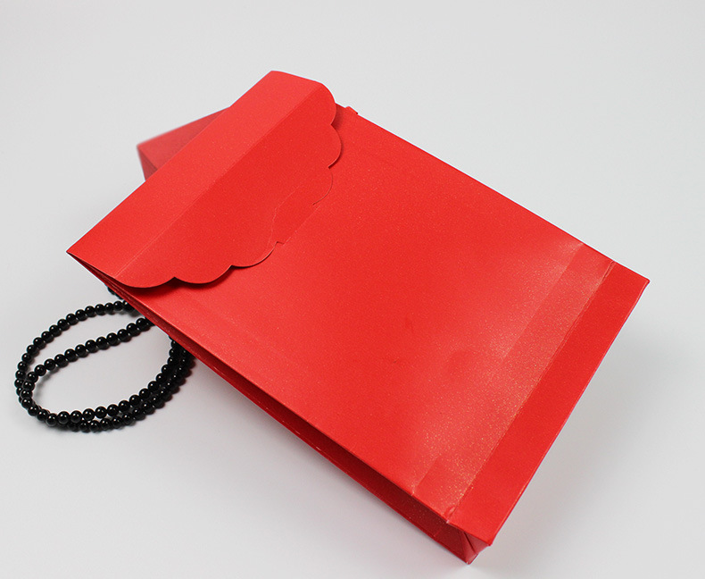 浮雕利是封 烫红金色珠光纸结婚喜字九万元红包(25*17*4cm)