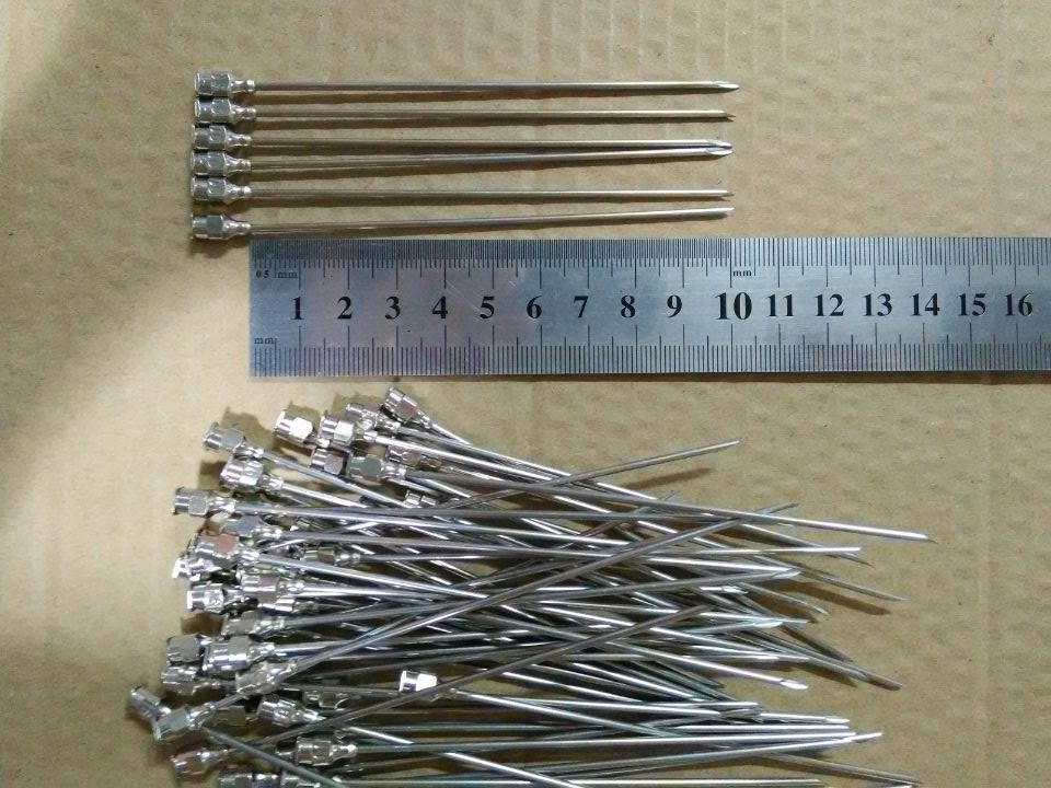 5号x10cm不锈钢长针头8# 10# 12# 14#x1.