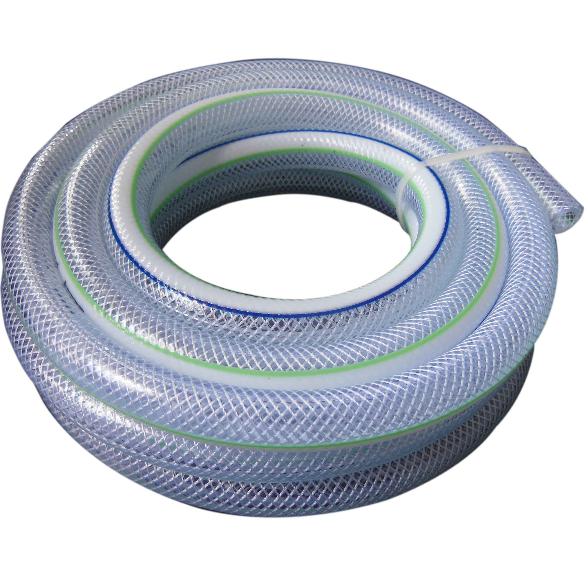 供应高压洗车水管 海蓝花园水管 加厚双层防爆pvc软管 足米数