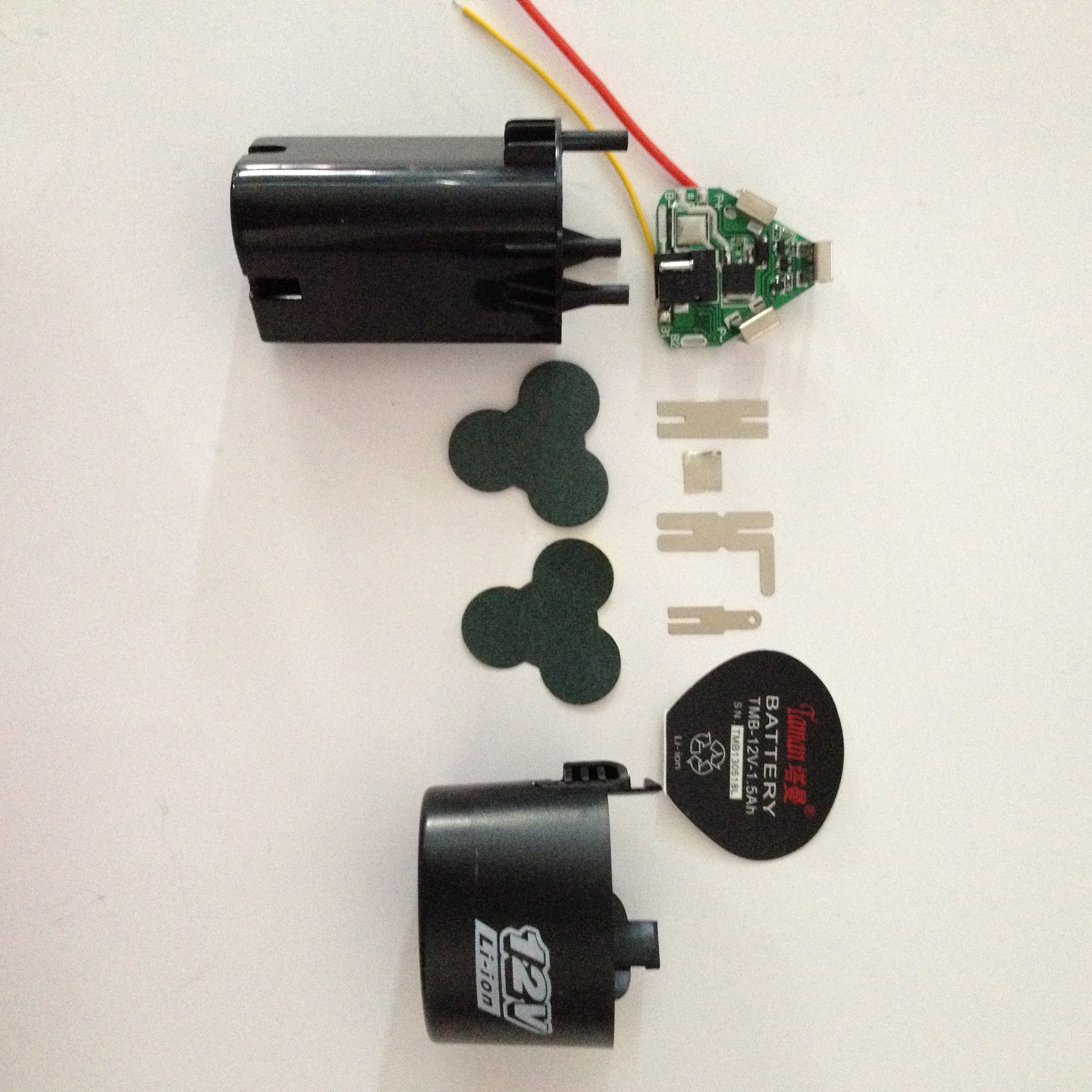 12v手电钻电池套料 12v手电钻电池壳子手电钻板电动工具电池壳子