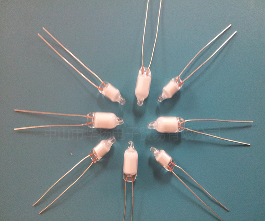 【华扬电子】全新高品质氖灯氖泡f5*13