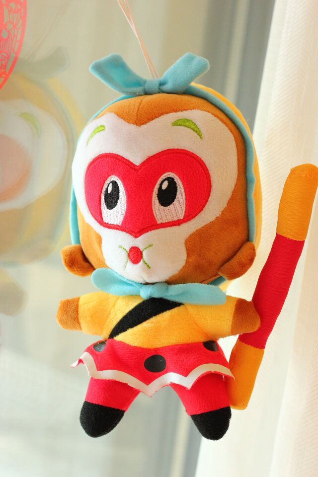 猴年吉祥物孙悟空公仔猴子生肖猴玩偶毛绒玩具布娃娃新年礼物批发