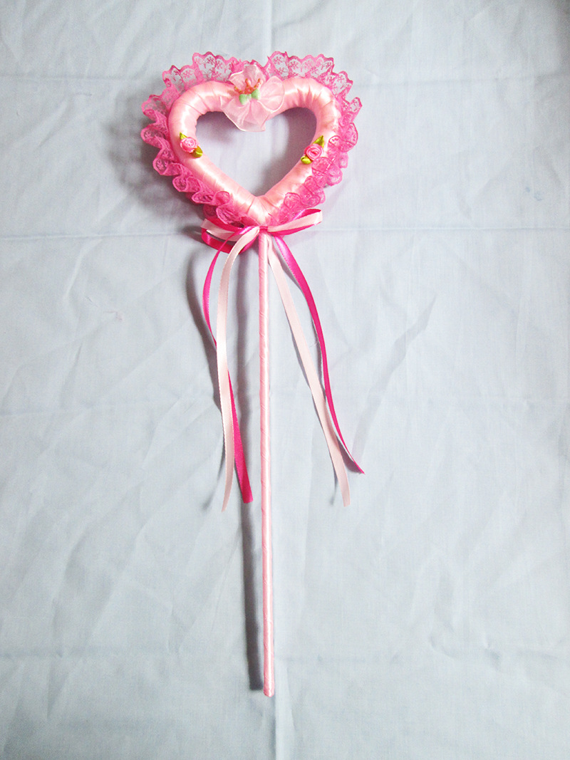 天使棒 泡沫桃心仙女棒 婚庆派对 儿童表演道具