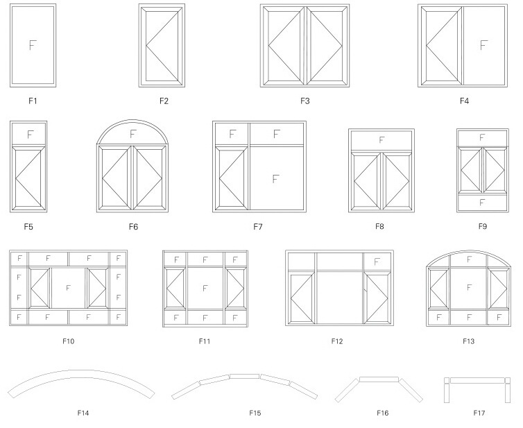 广东佛山铝合金门窗推拉窗平开窗断桥窗玻璃窗