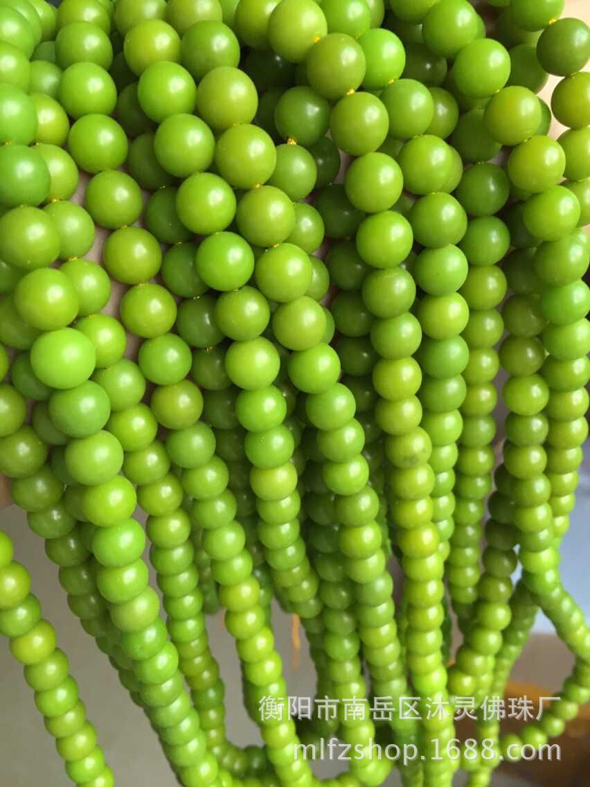 天然风化菩提根 绿色阴皮玉化菩提根 黄色/翡翠绿色菩提根