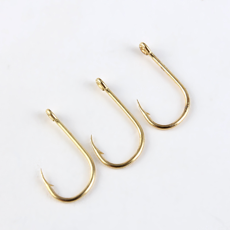 速卖通飞钓钩 3/4/5/6/7/8/9/10/11/12号 带倒刺钓钩 鱼钩单钩 裸