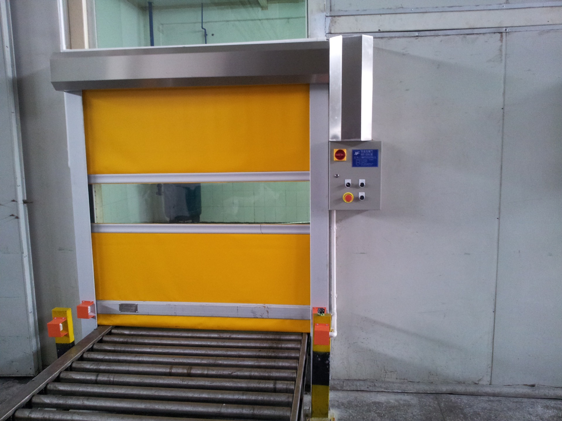 快速自动门 食品厂快速卷帘门 pvc软帘门 快速门 工业门安装维修