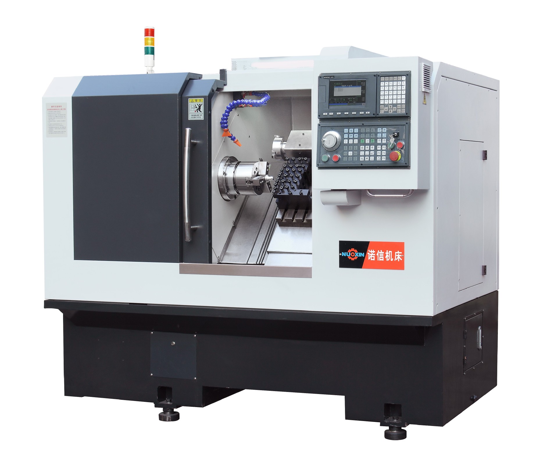 中山诺信斜床身,斜导轨车铣复合高精数控车床(可车方行)