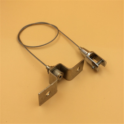 jls304不锈钢钢丝绳可调节拉爆码玻璃夹亚克力直吊夹广告牌吊件