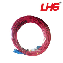 厂价直销单模万兆双芯光纤跳线LC/SC尾纤连接终端盒2芯光纤线3米