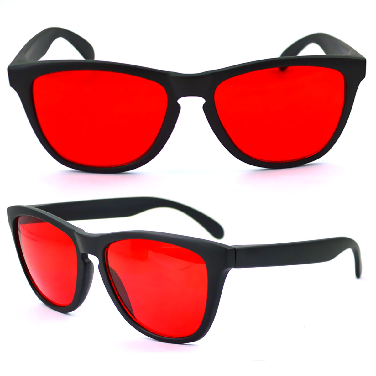 源头厂家直销bp型红绿色盲色弱矫眼镜看设计图美术印染开车通用型