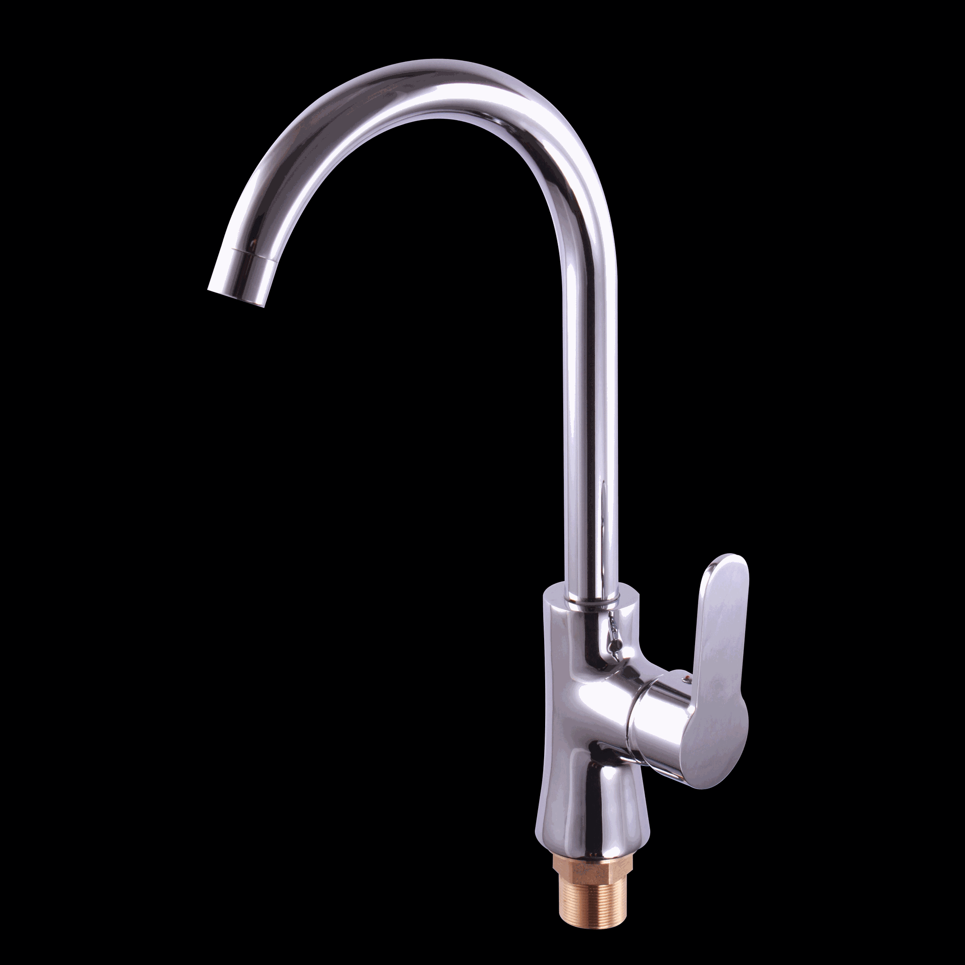 厂家批发转动大弯管 水槽龙头 洗菜盆龙头 冷热厨房水龙头cp-2233