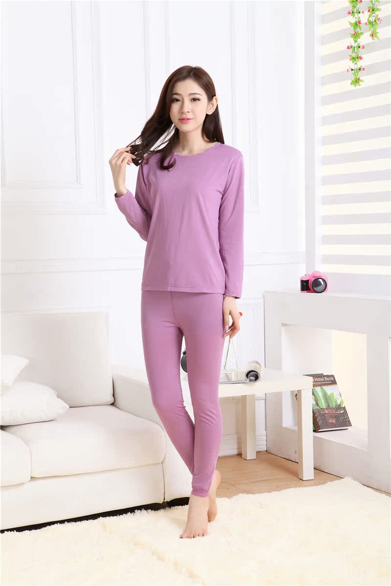 莫代尔秋衣秋裤套装农村赶集地摊热卖女保暖衣女装赶集网批发