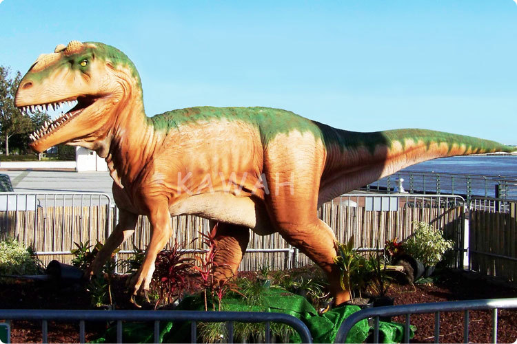 城市广场恐龙展 自贡恐龙景观制作 广场装饰 斑龙