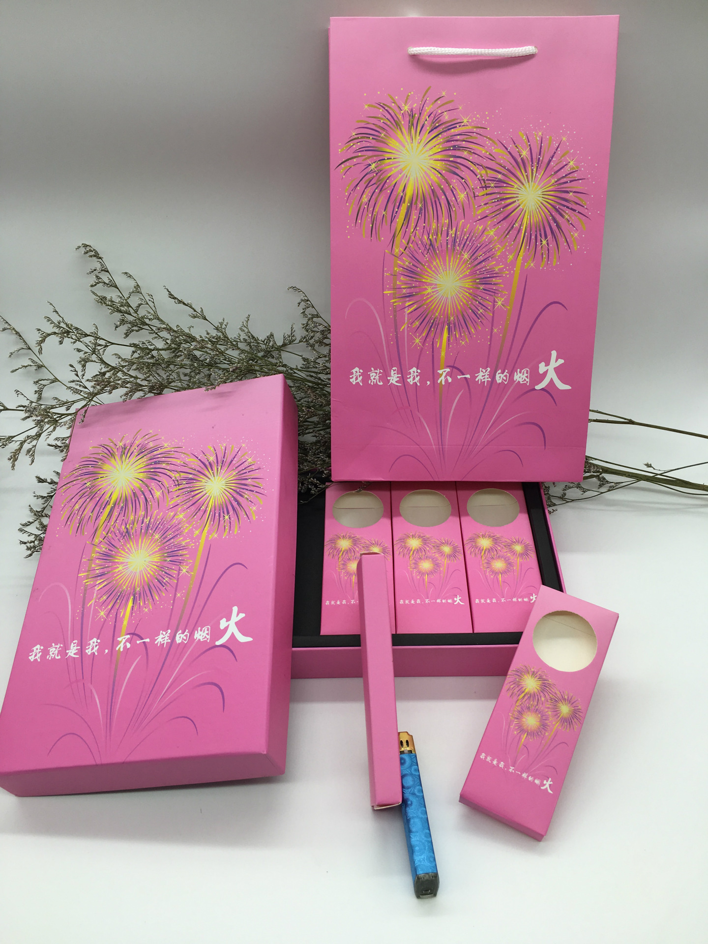 创意星空棒棒糖包装盒 男女友礼物包装盒太阳系5支装礼盒拨片糖果