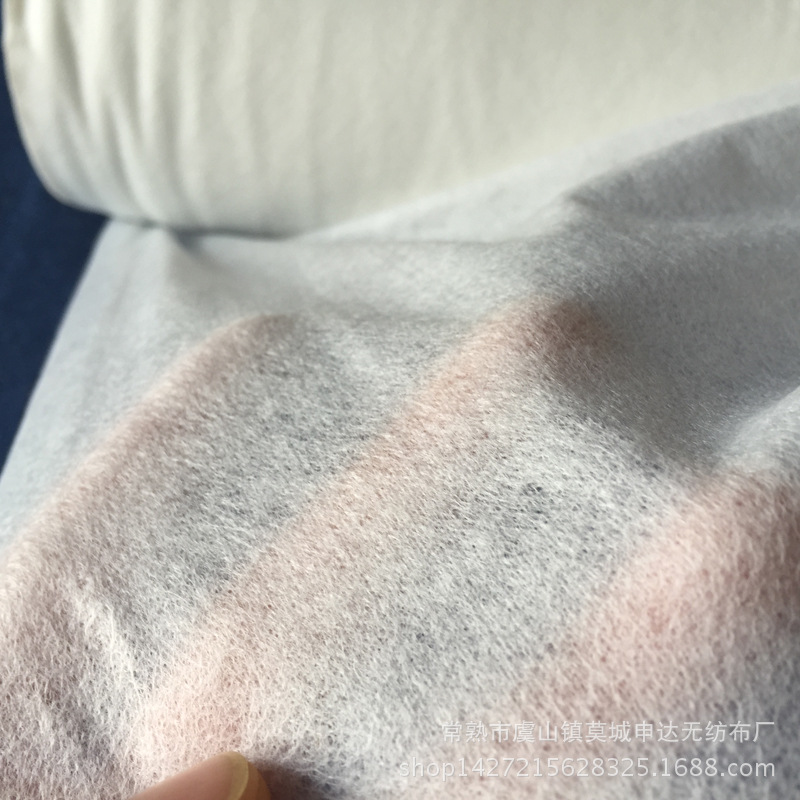 优质水刺棉 服装辅料水刺无纺布 合成革基布 宽150cm克重30~120克