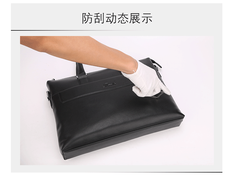 丹迪 男士单肩包斜跨 真皮 男士头层牛皮休闲软皮包