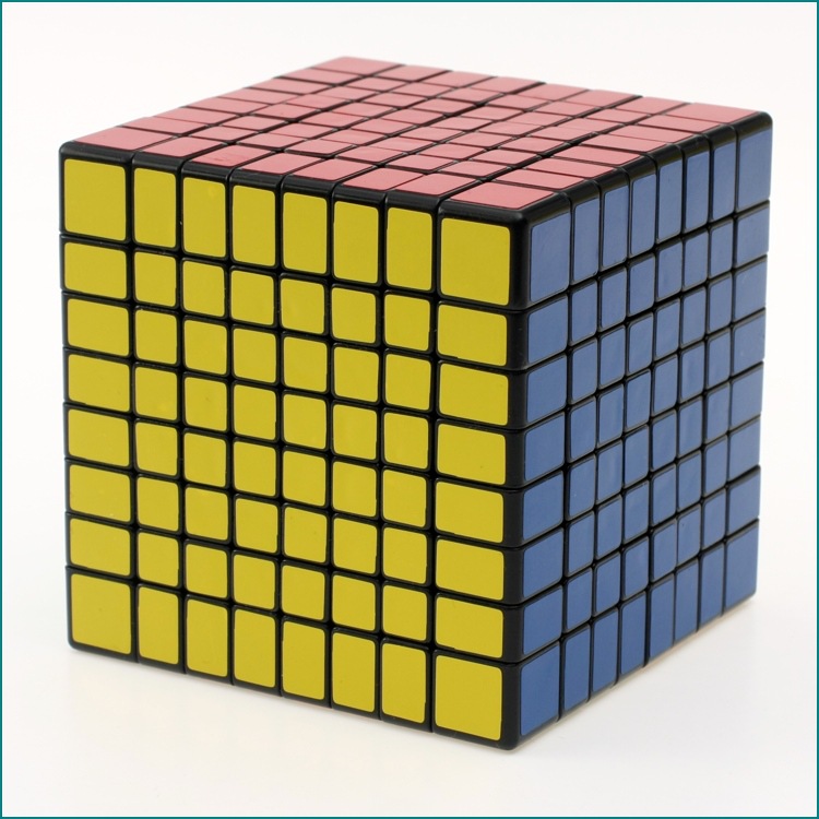 圣手八阶魔方 黑色7092a圣手8阶方形
