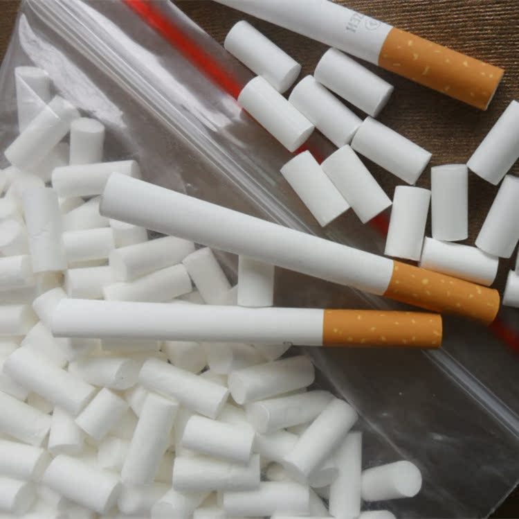 长海绵头过滤嘴散装50根耗材配件