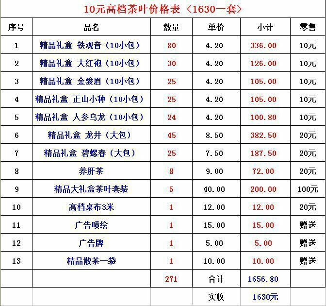 跑江湖地摊十元模式高档茶叶产品批发暴利10元礼盒装罐装货源热卖