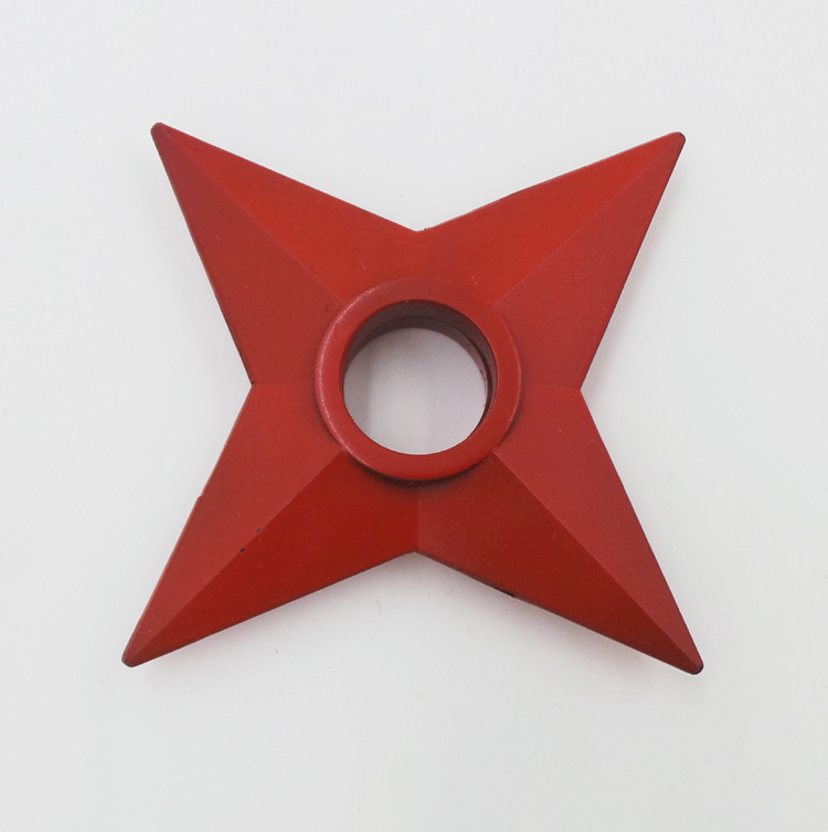 火影忍者动漫周边abs塑料手里剑批发/塑料飞镖 鸣人手里剑