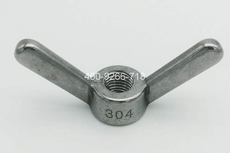【厂家批发 不锈钢羊角螺母 手拧螺母 精密浇铸羊角螺母 m8】价格,厂
