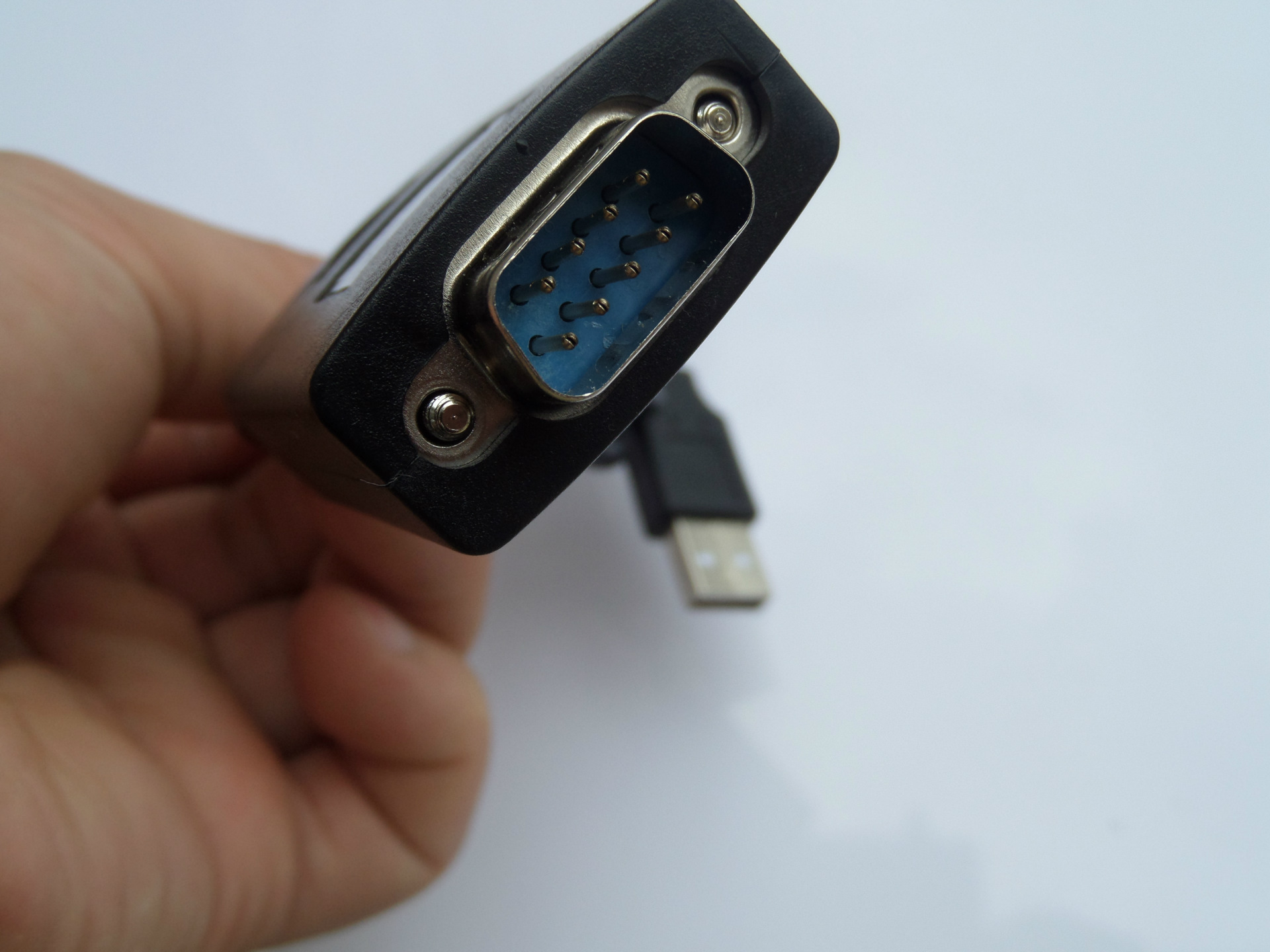 厂销 单芯片ch340usb转串口线9针rs232串口线com口usb-rs232