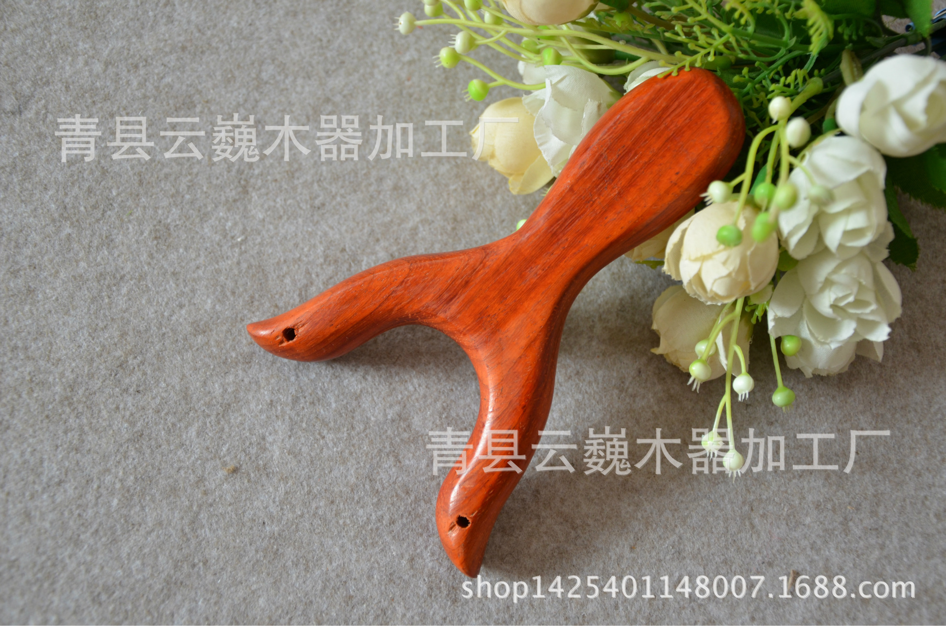鸡翅木弹弓红木弹弓手柄木柄把手弹弓玩具手把玩弹弓花梨木质批发