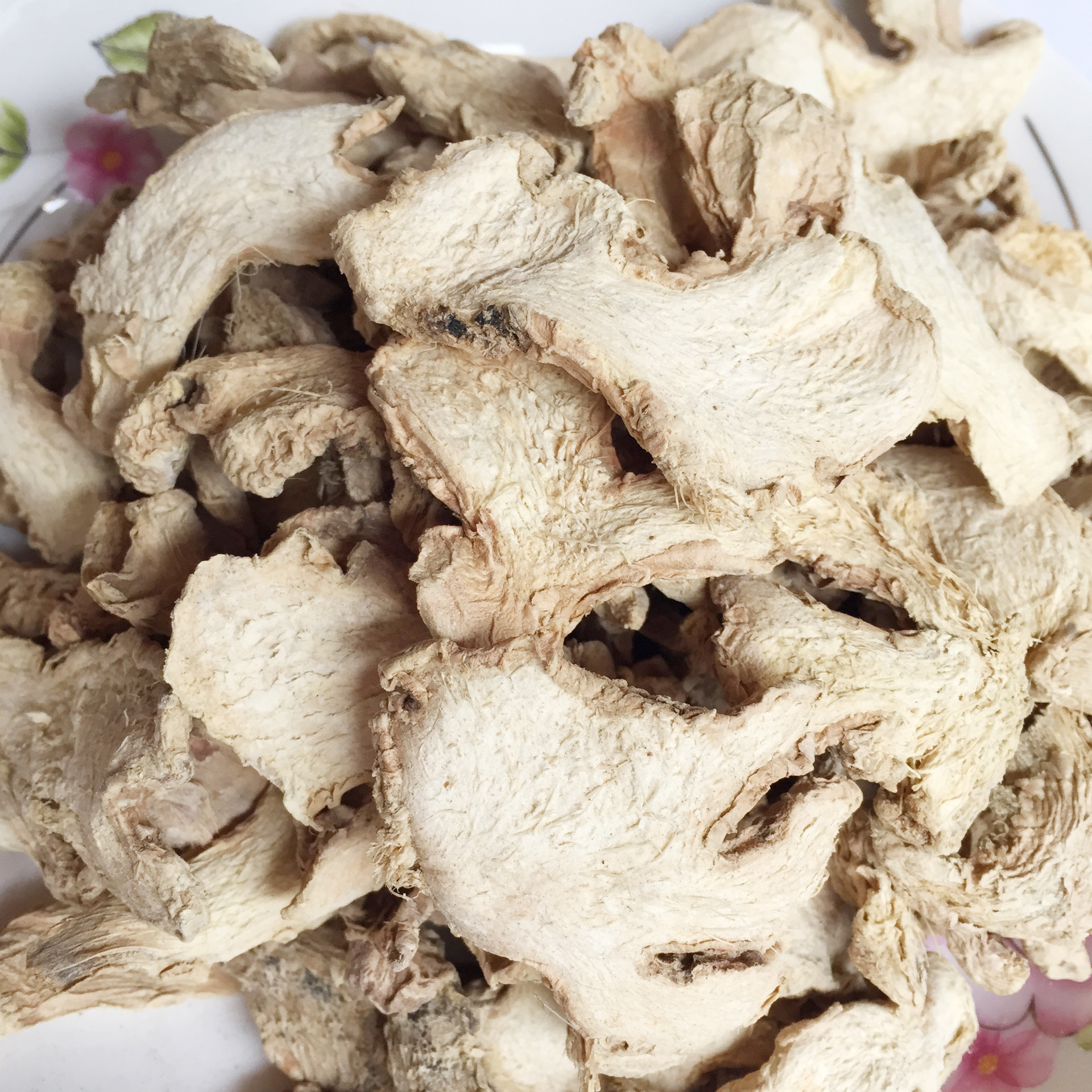 批发云南小黄姜片 晒干无硫的好干姜片 中