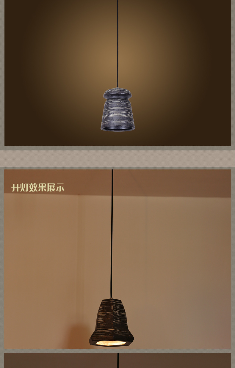 创意欧式吊灯 怀旧客厅个性陶瓷咖啡厅灯 灯饰批发】价格,批发,供应商