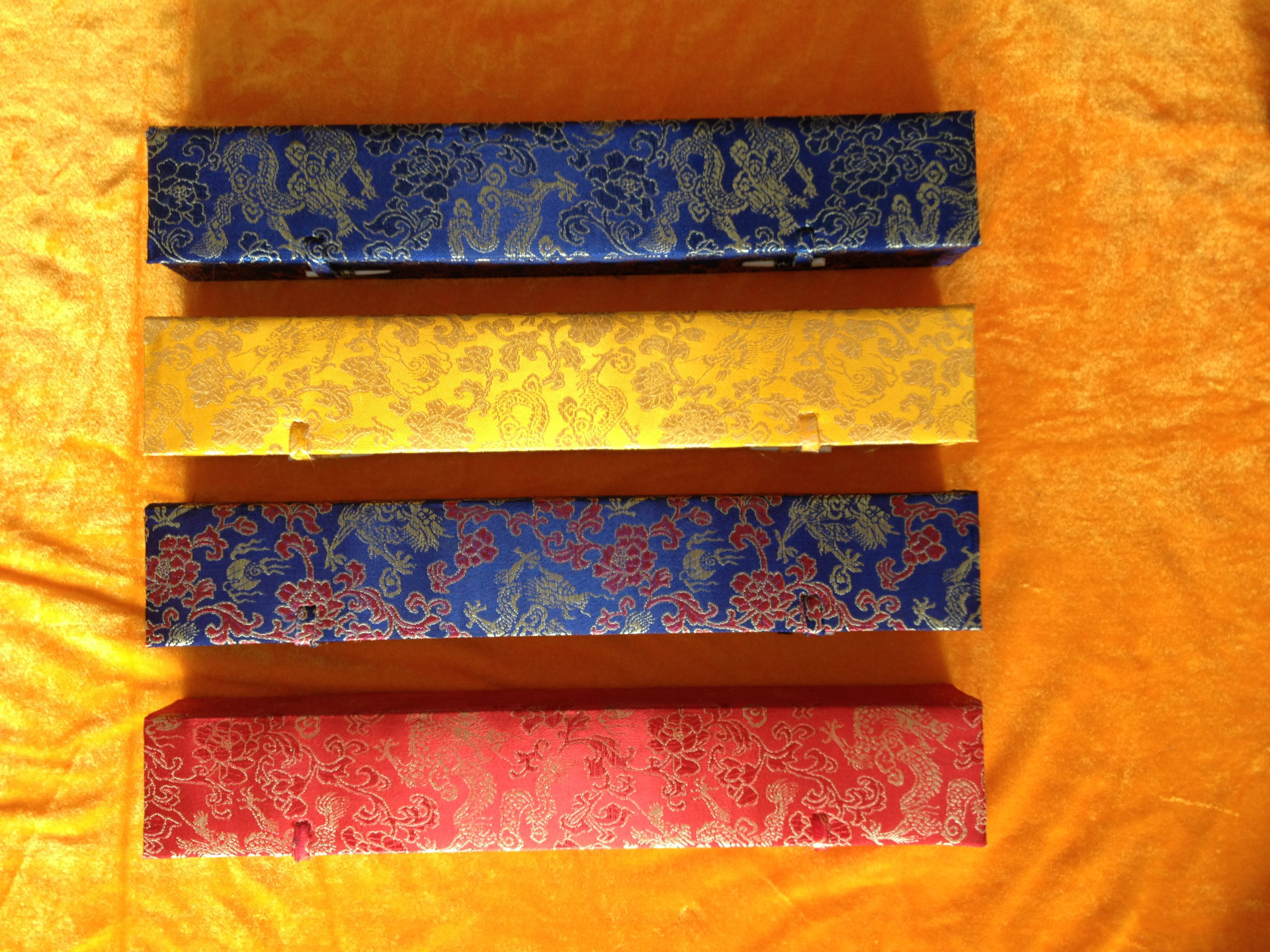 厂家直销 锦盒包装 高档宋锦布10寸扇盒 质优价廉 全国批.