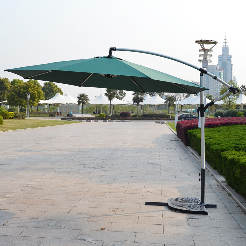 批发户外伞 清凉一夏 高档升降式太阳伞 铝香蕉伞 户外伞 休闲伞