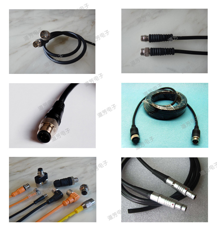 插头插座 航空 三芯金属圆形工业 2-10芯航空插座gx16