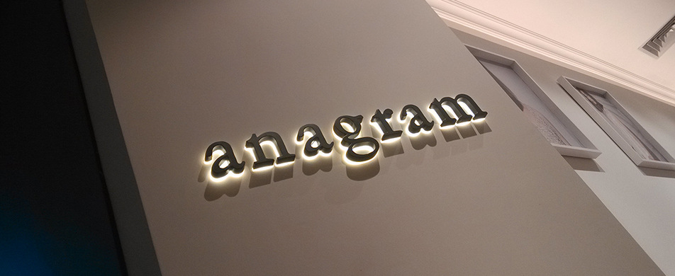 【定制】 led纯亚克力 直边迷你背光字 华为 黑色英文 标准做法