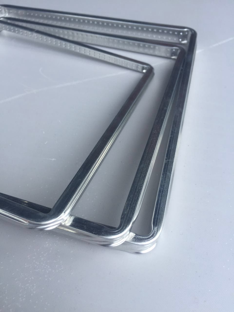 批发直销 门窗配件 铝合金可折弯中空铝隔条 高频焊中空铝条