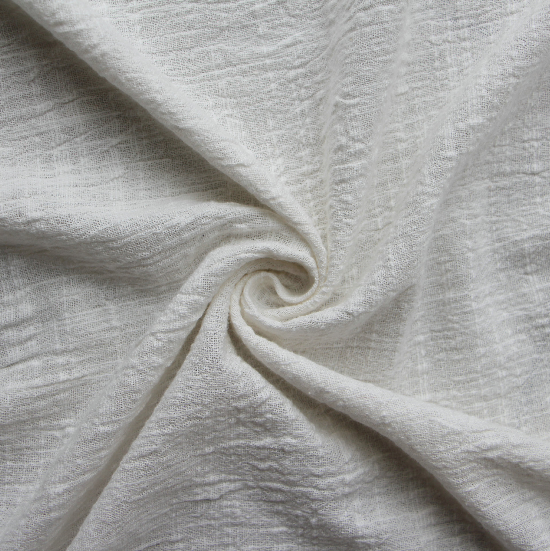 新款吸热透气棉麻布 棉麻混纺亚麻服装面料xh815 棉麻竹节皱批发