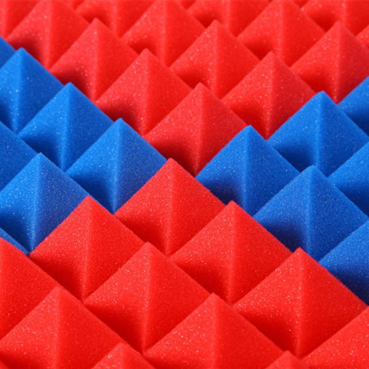 无粉尘金字塔吸音棉隔音海绵 消音棉 录音棚鼓房吸音强过鸡蛋棉