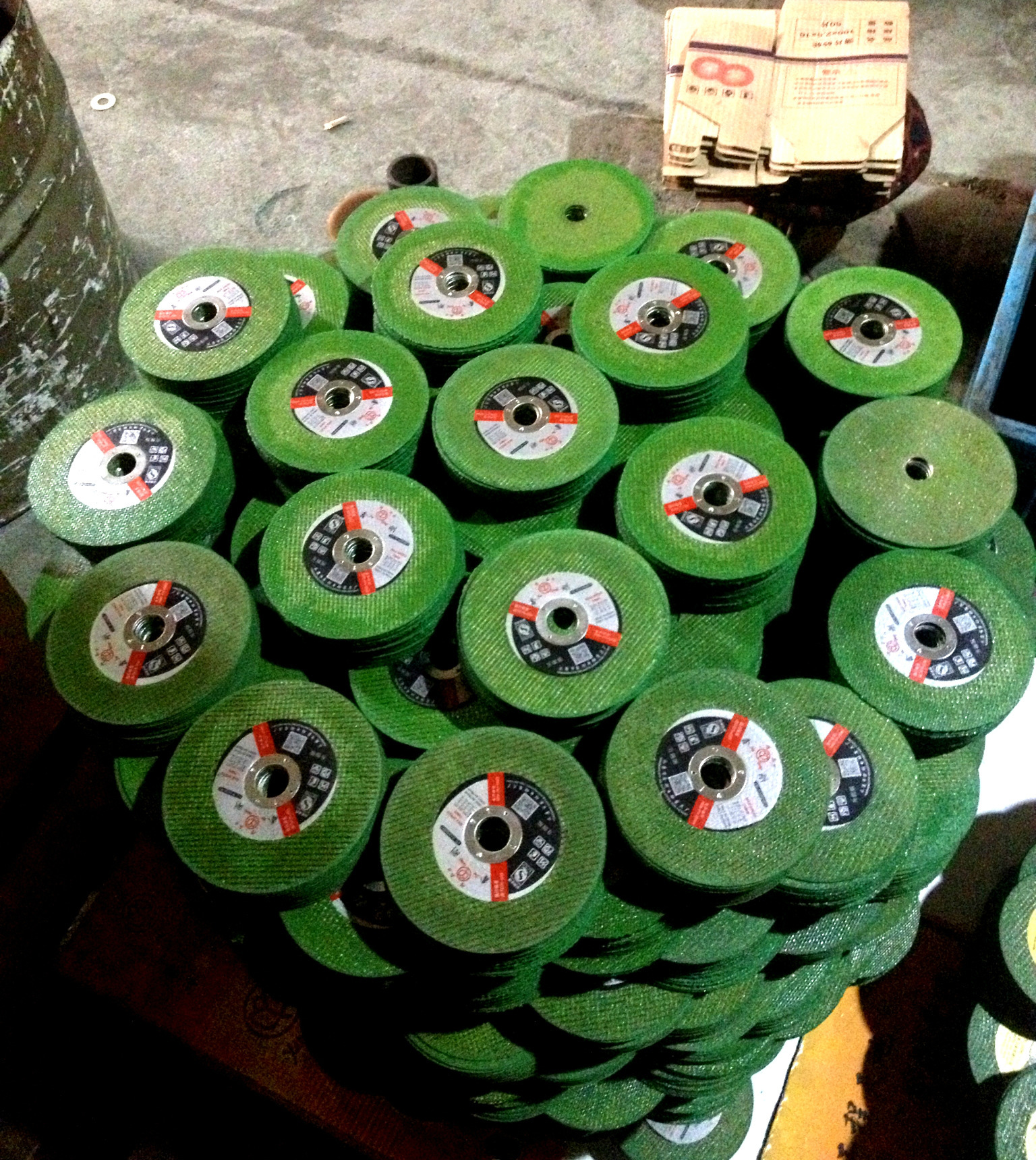 绿色不锈钢切割片105*1.2*16