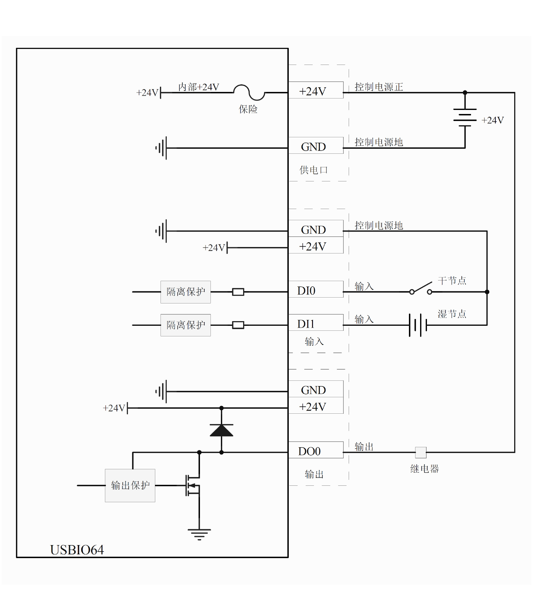 震雄注塑机io板接线图