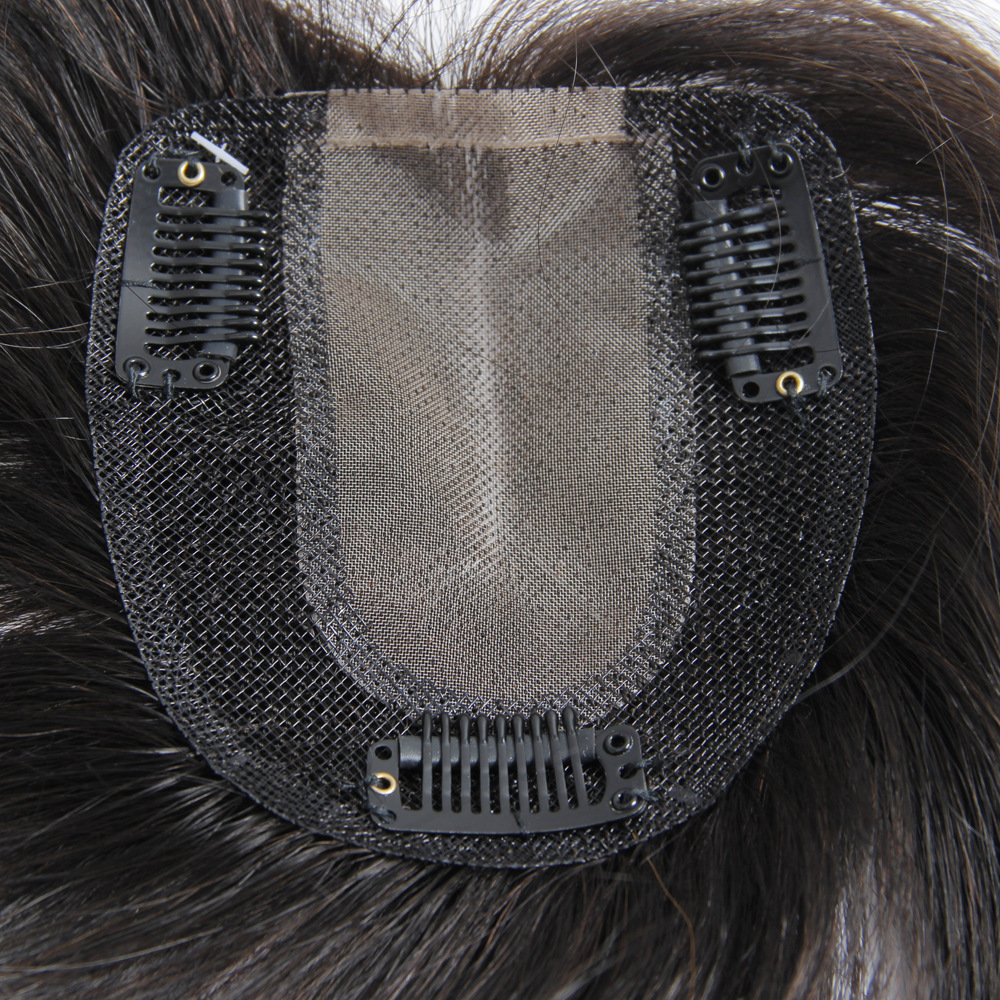 100% 全手织真人发 9*10cm 发块 增发 补发 发块批发