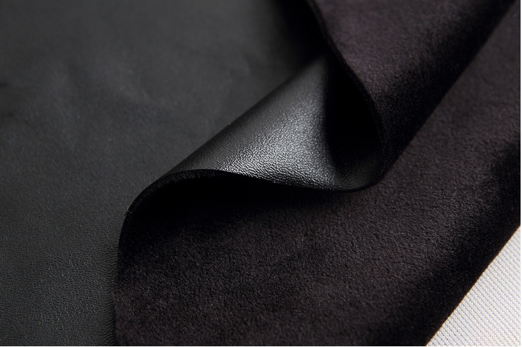 厂家直销四面弹力皮革 皮裤打底裤pu皮革面料 高档夹克手套面料革