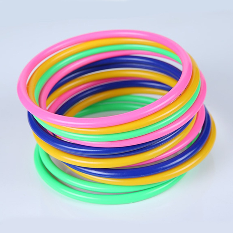 13cm夜市摆地摊专用 套圈圈游戏 塑料圈游戏投掷套圈 - 玩具批发网