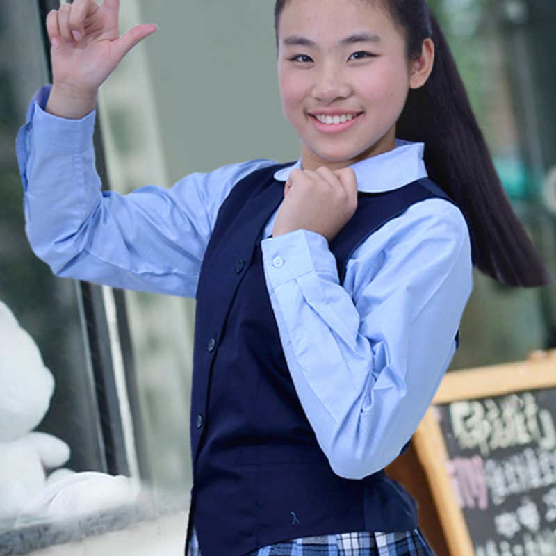 【妙克】深圳校服中学生校服中学秋冬装女款制服套装批发