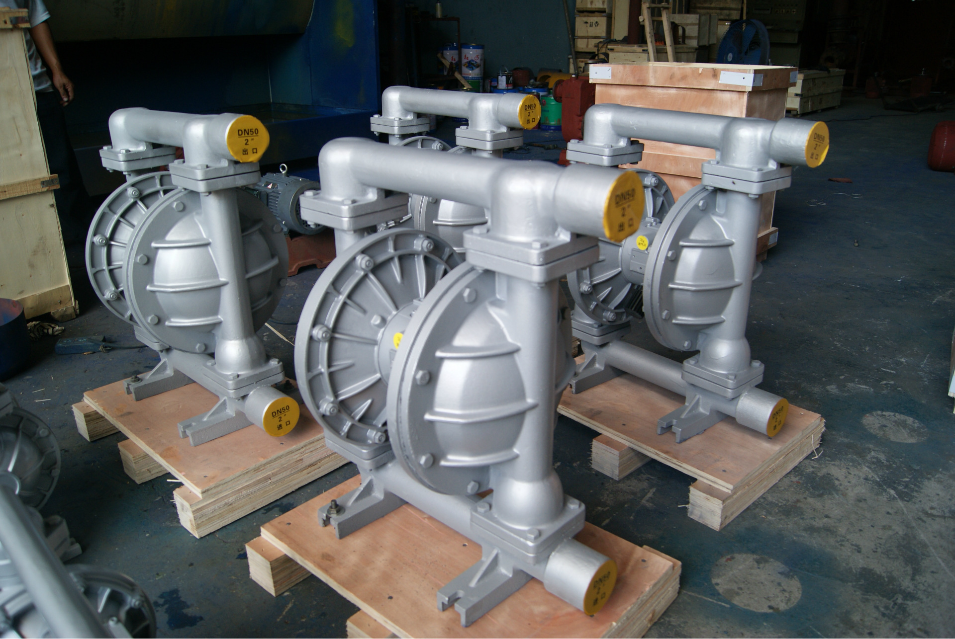 供应qby-50型不锈钢气动隔膜泵